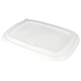 Plastic PET Deksel voor dienblad 21x16cm (50 stuks) 