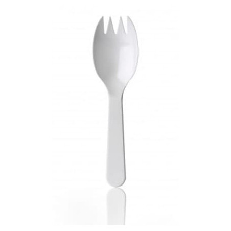 Plastic vork Spork PS 9,8cm (1.000 stuks)