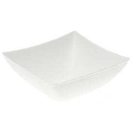 Suikerriet mini Kom Vierkant wit 7x7cm (50 stuks) 