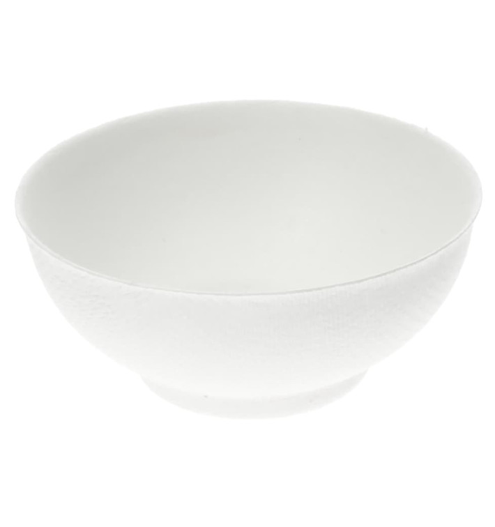 Suikerriet mini Kom Rond vormig wit Ø7cm (50 stuks) Suikerriet mini Kom Rond vormig wit Ø7cm (50 stuks)