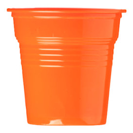 Plastic PS Shotje oranje 80ml Ø5,7cm (50 stuks)