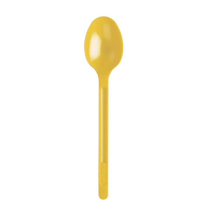 Plastic lepel PS mango 17,5cm (20 stuks) Plastic lepel PS mango 17,5cm (20 stuks)