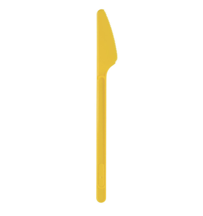 Plastic PS mes Mango 17,5cm (20 stuks) Plastic PS mes Mango 17,5cm (20 stuks)