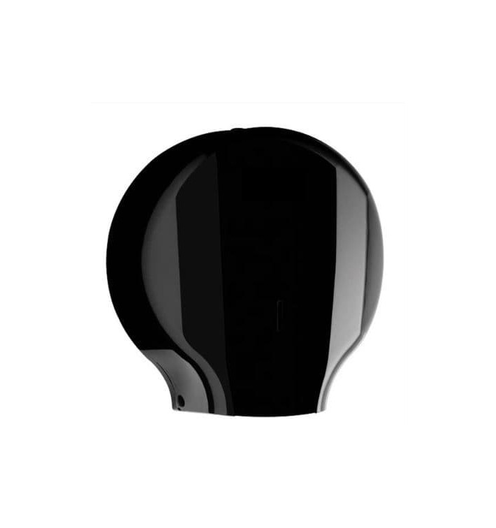 Plastic Papieren rol Dispenser 300m ABS zwart (1 stuk) Plastic Papieren rol Dispenser 300m ABS zwart (1 stuk)