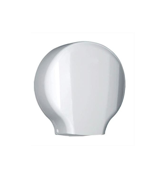 Plastic Papieren rol Dispenser 300m ABS wit (1 stuk) Plastic Papieren rol Dispenser 300m ABS wit (1 stuk)