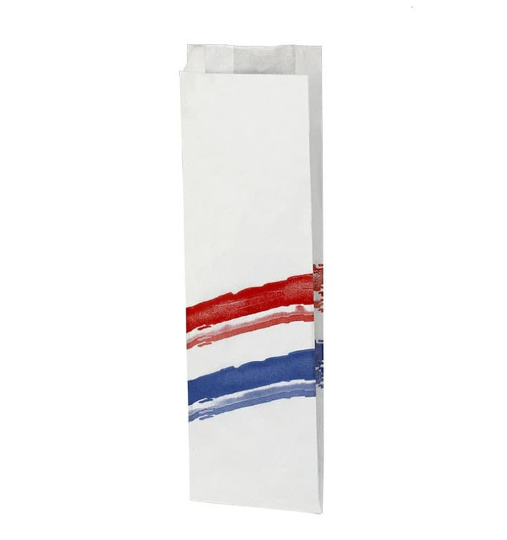 Papieren stokbrood zak Vetvrij met Opening 9+5x32cm (125 stuks) Papieren stokbrood zak Vetvrij met Opening 9+5x32cm (125 stuks)