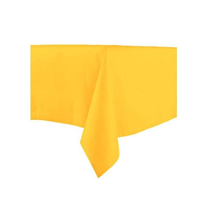 Tafelkleed Novotex niet geweven geel 100x100cm (150 stuks) Tafelkleed Novotex niet geweven geel 100x100cm (150 stuks)