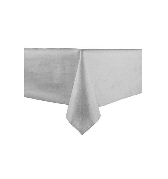 Tafelkleed Novotex niet geweven grijs 100x100cm (150 stuks) Tafelkleed Novotex niet geweven grijs 100x100cm (150 stuks)