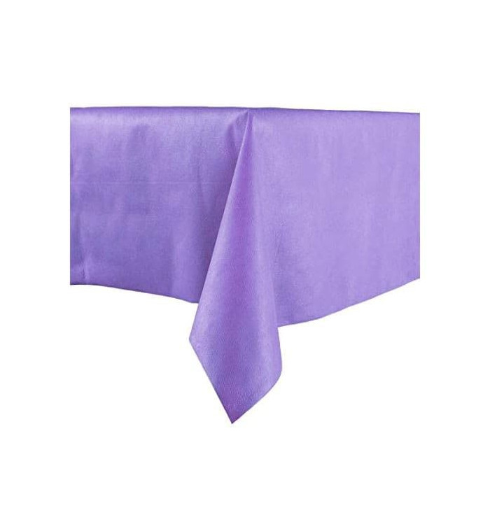 Tafelkleed Novotex niet geweven paars 100x100cm (150 stuks) Tafelkleed Novotex niet geweven paars 100x100cm (150 stuks)