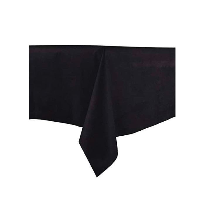 Tafelkleed Novotex niet geweven zwart 100x100cm (150 stuks) Tafelkleed Novotex niet geweven zwart 100x100cm (150 stuks)