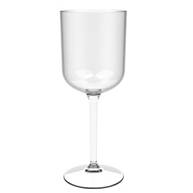 Plastic herbruikbaar glas Wijn "Tritan" transparant 470ml (1 stuk) 