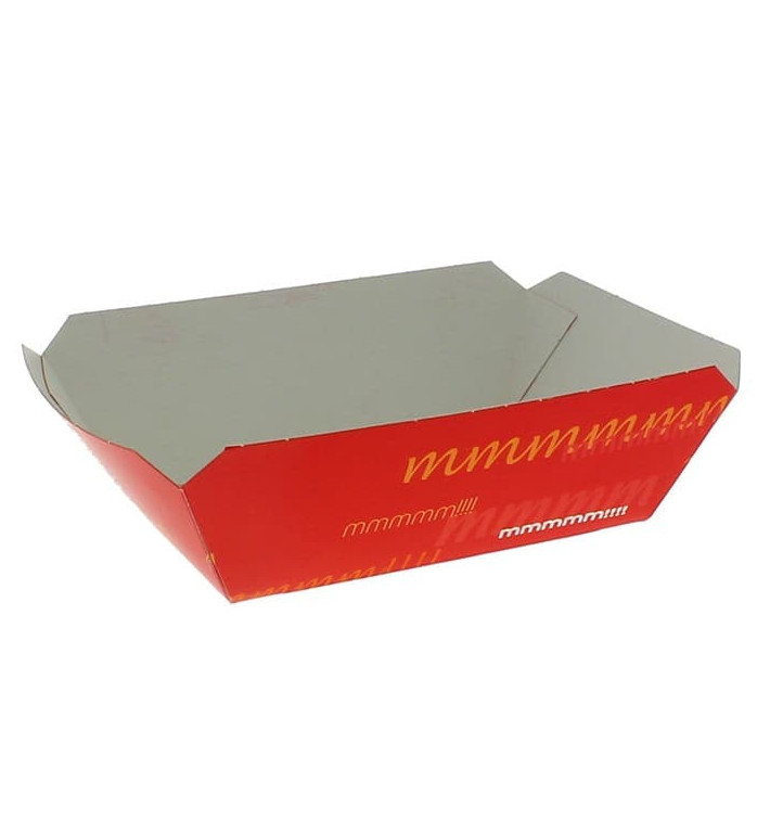 Kartonnen Snackbakjes 250ml 9,6x6,5x4,2cm (1000 stuks)