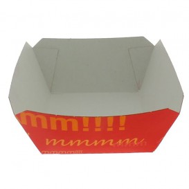 Kartonnen Snackbakjes 250ml 9,6x6,5x4,2cm (1000 stuks)