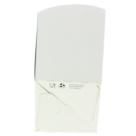 Dozen voor grote witte popcorn 90gr 7,8x10,5x18cm (350 stuks)