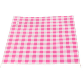 Papieren dienblad voor wafel roze 15x13cm (2000 stuks)