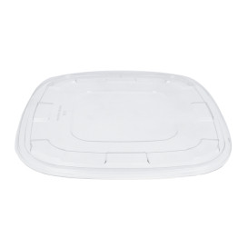 Plastic PET Deksel voor Kom transparant 36x36cm (5 stuks) 