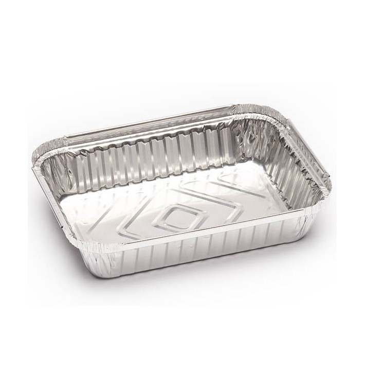 Folie pan 580ml 18,5x13,5x3cm (125 stuks) Folie pan 580ml 18,5x13,5x3cm (125 stuks)