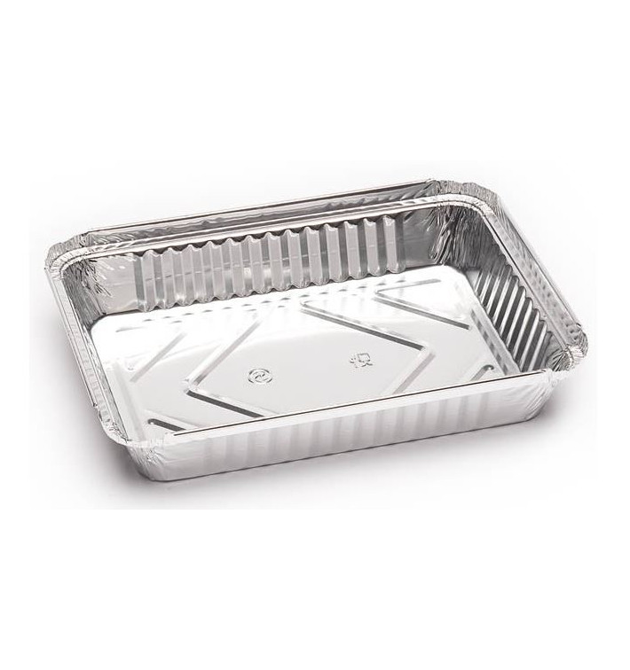Folie pan 1000ml 23x17,5x3,4cm (125 stuks) Folie pan 1000ml 23x17,5x3,4cm (125 stuks)