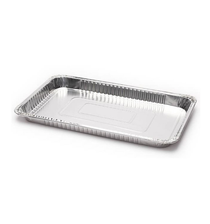 Folie pan 5350ml 52,5x32,5cm (10 stuks) Folie pan 5350ml 52,5x32,5cm (10 stuks)