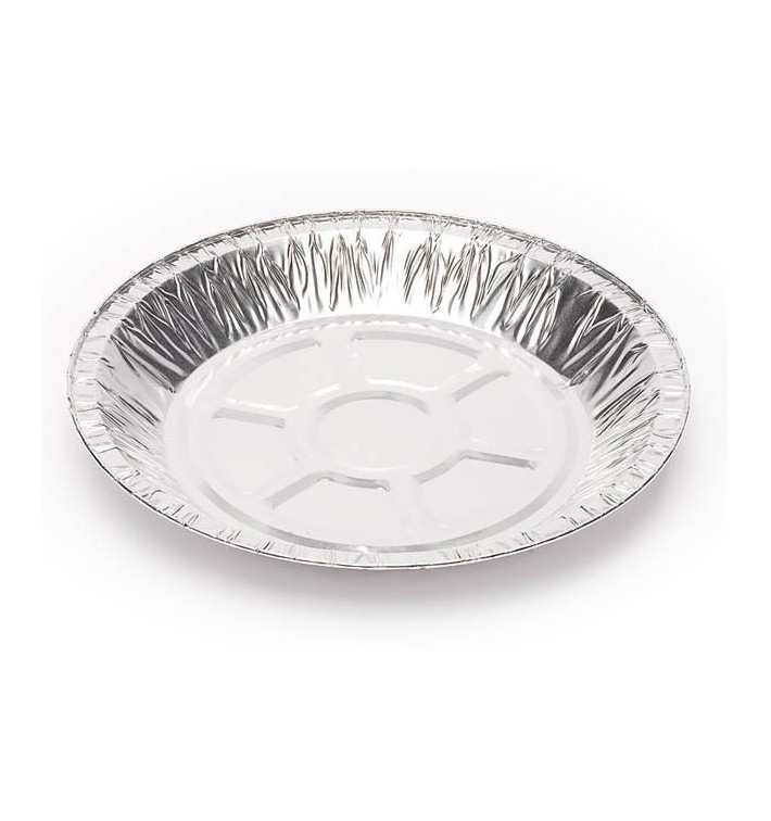 Folie pan Rond vormig 20,5cm 375ml (280 stuks) Folie pan Rond vormig 20,5cm 375ml (280 stuks)