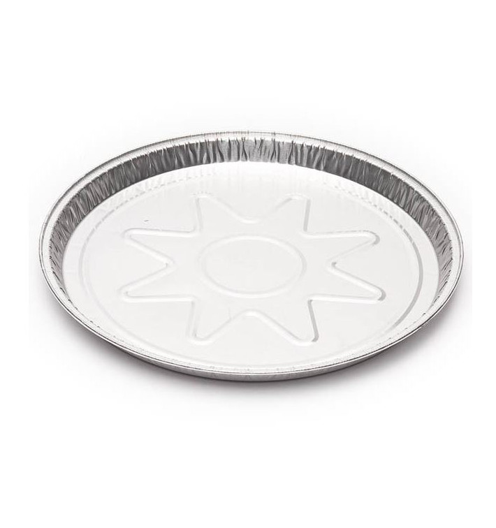 Folie pan Rond vormig 25cm 790ml (600 stuks) Folie pan Rond vormig 25cm 790ml (600 stuks)