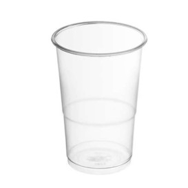 Plastic PP beker transparant 400 ml (50 stuks) 