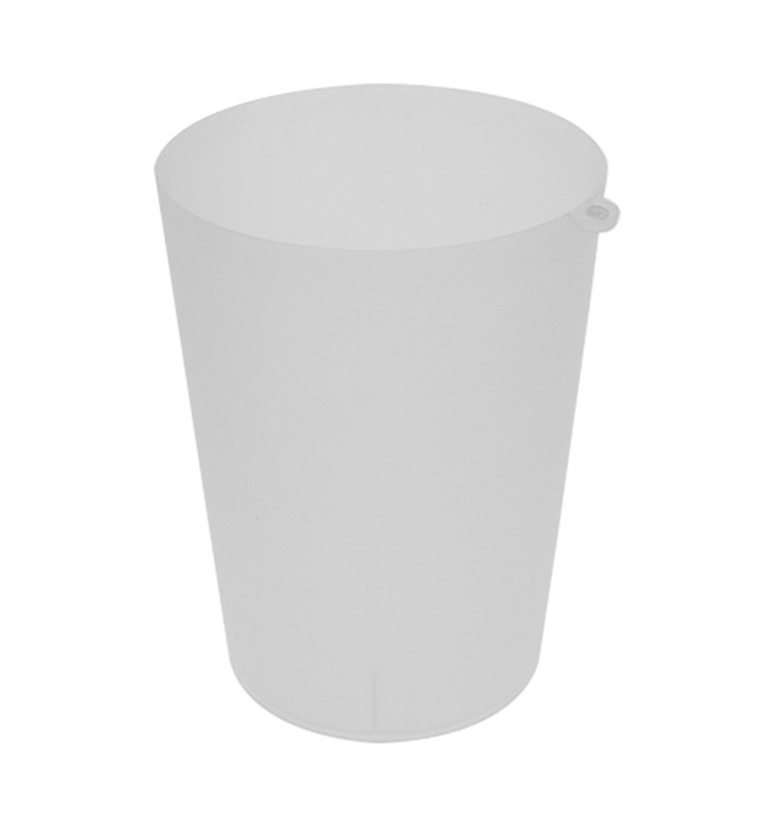 Plastic beker met Ring PP Herbruikbaar transparant 900ml (14 stuks) 