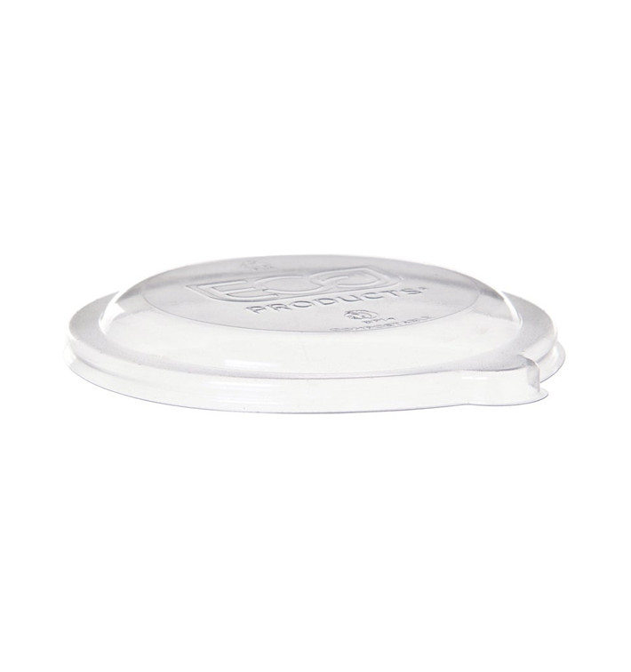 Plastic Deksel Composteerbaar PLA transparant voor Kom 175 en 235ml (600 stuks) Plastic Deksel Composteerbaar PLA transparant voor Kom 175 en 235ml (600 stuks)