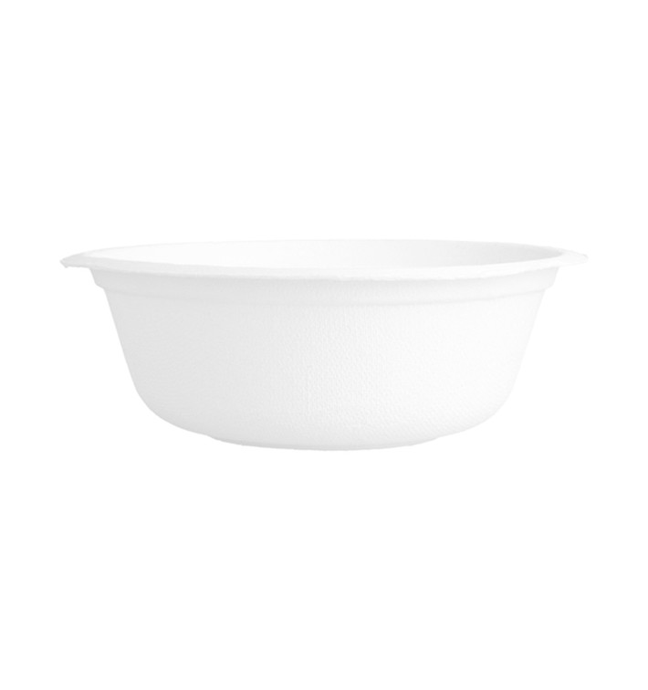 Suikerriet kom wit 500ml (600 stuks) Suikerriet kom wit 500ml (600 stuks)