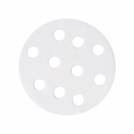 Vetvrij papier voor Bambu stomer wit Ø8 cm (250 stuks)