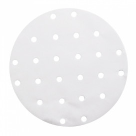 Vetvrij papier voor Bambu stomer wit Ø20 cm (250 stuks) 