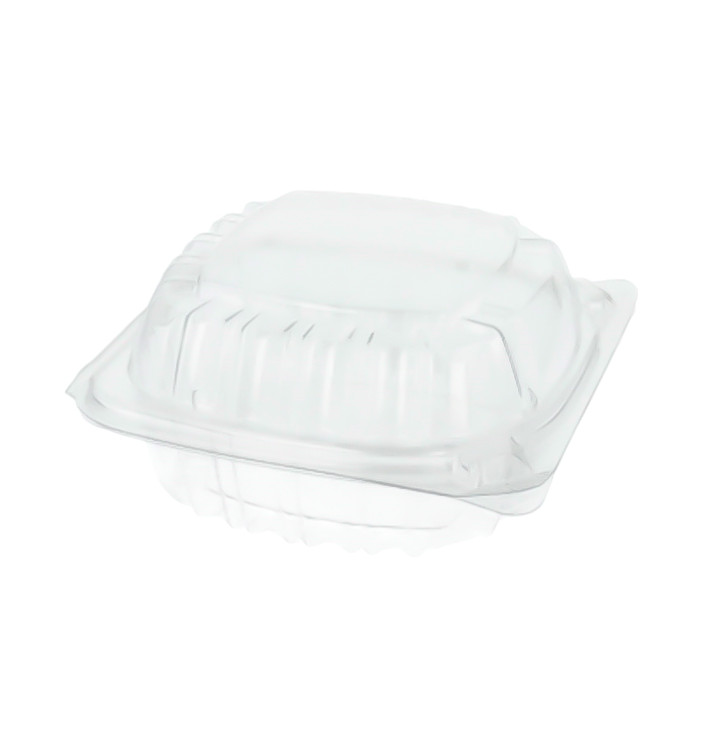 Plastic scharnierende Deli-Container OPS "transparant Seal" 120ml (500 stuks) Plastic scharnierende Deli-Container OPS "transparant Seal" 120ml (500 stuks)