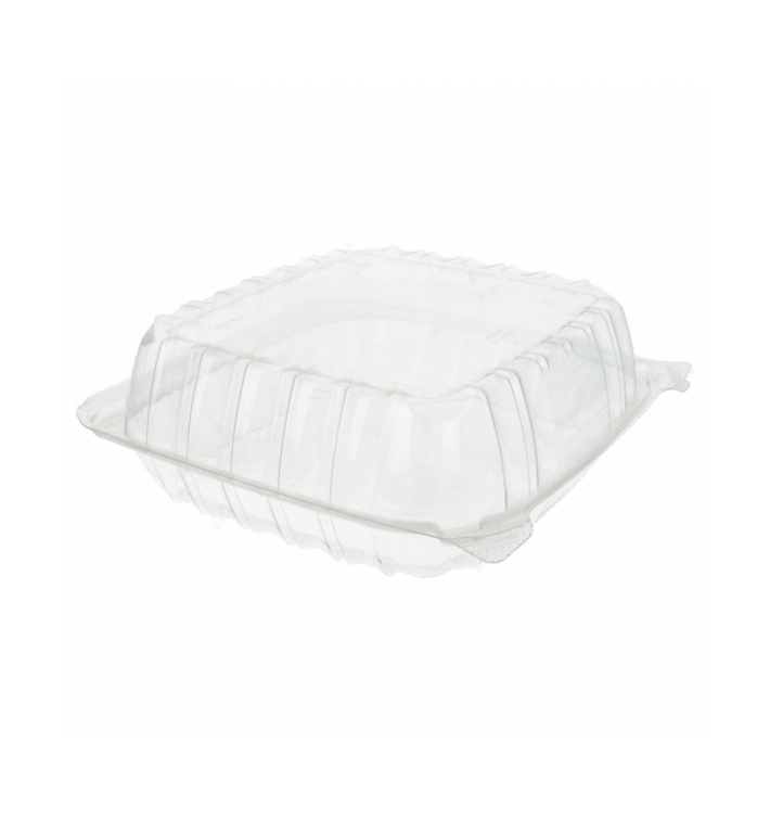 Plastic scharnierende Deli-Container OPS "transparant Seal" 335ml (125 stuks) Plastic scharnierende Deli-Container OPS "transparant Seal" 335ml (125 stuks)