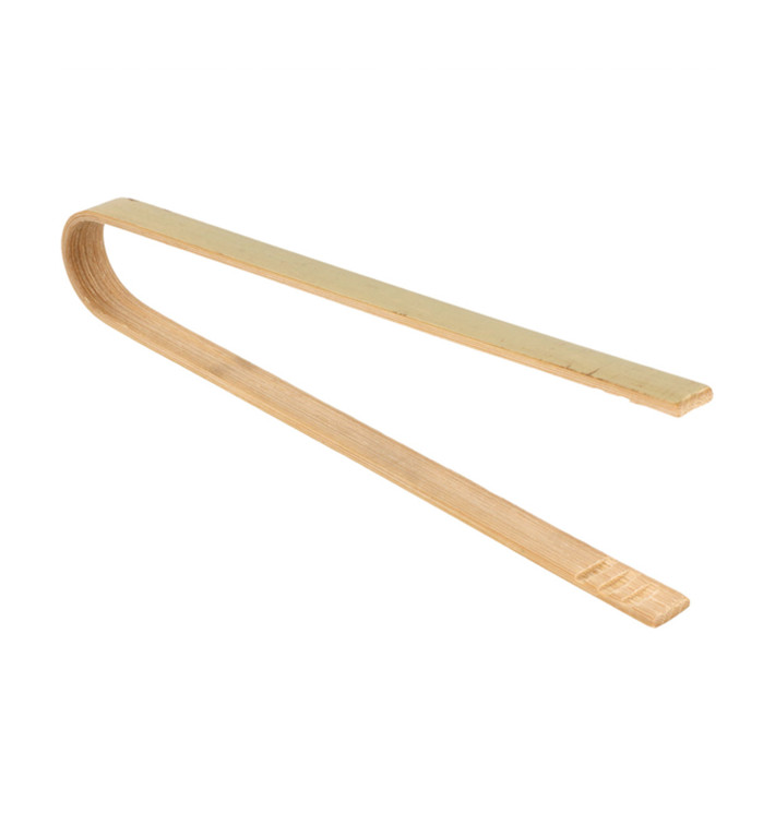 Bamboe Bediening tang 16cm (100 stuks) Bamboe Bediening tang 16cm (100 stuks)