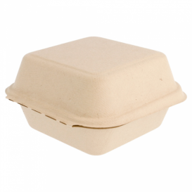 Suikerriet Burger Box 152x152x84mm (600 stuks)