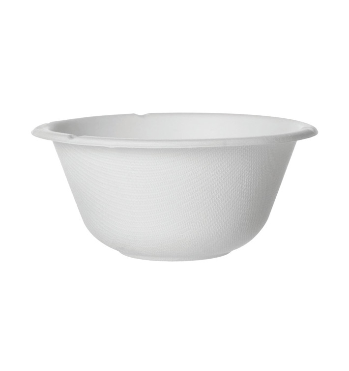 Suikerriet kom Bagasse wit 235ml (50 stuks) Suikerriet kom Bagasse wit 235ml (50 stuks)