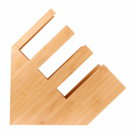 Bamboe beker, rietje en Deksel ofganisatof 14x50x50cm (2 stuks)