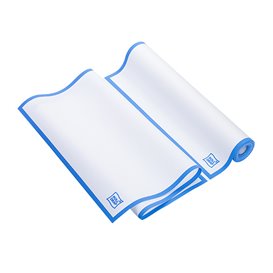 Vaatdoek rol "Roll Drap" Edgings blauw 40x64cm P40cm (10 stuks)