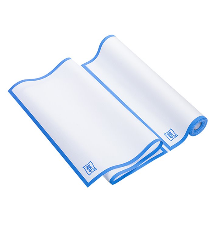 Vaatdoek rol "Roll Drap" Edgings blauw 40x64cm P40cm (10 stuks) Vaatdoek rol "Roll Drap" Edgings blauw 40x64cm P40cm (10 stuks)