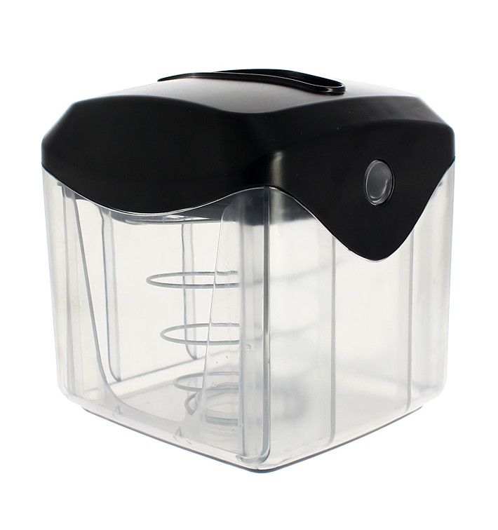 Servetdispenser ABS zwart 15,5x13,5x15,0cm (1 stuk) Servetdispenser ABS zwart 15,5x13,5x15,0cm (1 stuk)