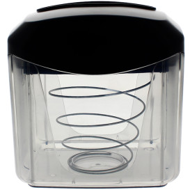  Servetdispenser ABS zwart 15,5x13,5x15,0cm (20 stuks)