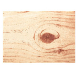 Katoenen placemat "Daen Drap" hout 32x45cm (12 stuks) 