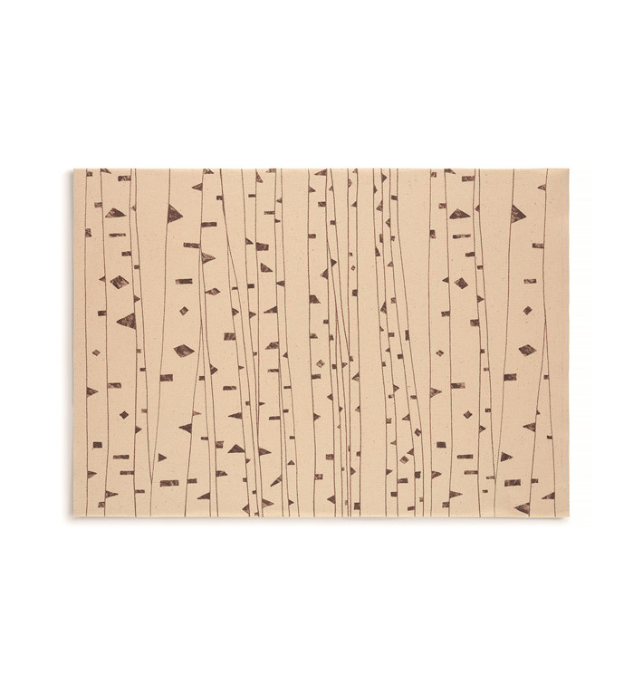 Katoenen placemat "Daen Drap" Bjørk 32x45cm (72 stuks) Katoenen placemat "Daen Drap" Bjørk 32x45cm (72 stuks)