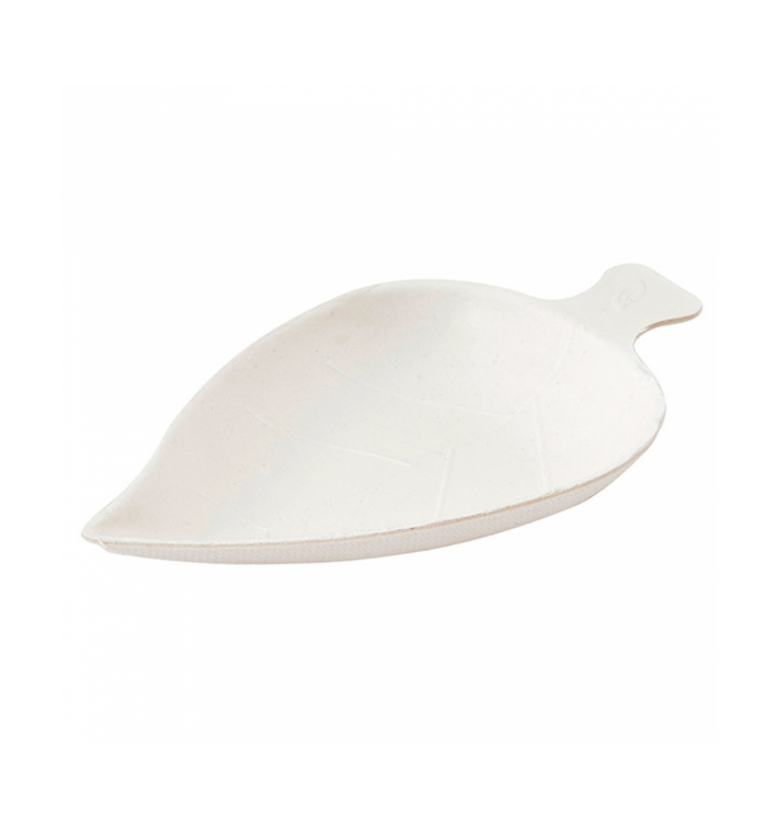 Suikerriet mini bord wit 8x5,5cm (50 stuks) Suikerriet mini bord wit 8x5,5cm (50 stuks)