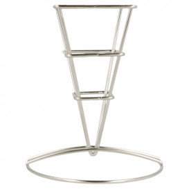 Bediening presentatie Container van staal 6,4x13,3cm (12 stuks)