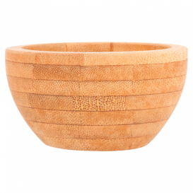 Bamboe wegwerp mini kom Ø8x4,2cm (1 stuk) 