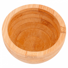 Bamboe wegwerp mini kom Ø8x4,2cm (1 stuk) 