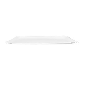 Papieren dienblad Rechthoekige vorm wit 25x34 cm (100 stuks) 