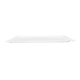 Papieren dienblad Rechthoekige vorm wit 34x42 cm (50 stuks) 