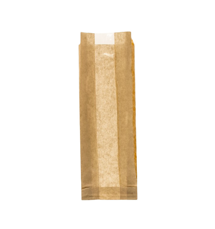 Papieren voedsel zak 9+5x50cm (1000 stuks) Papieren voedsel zak 9+5x50cm (1000 stuks)